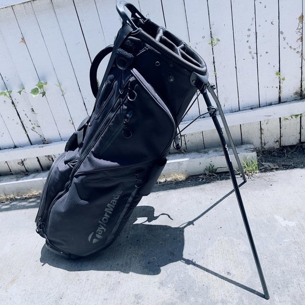 Taylor Made Golf Stand Bag Black 5 Way Divider