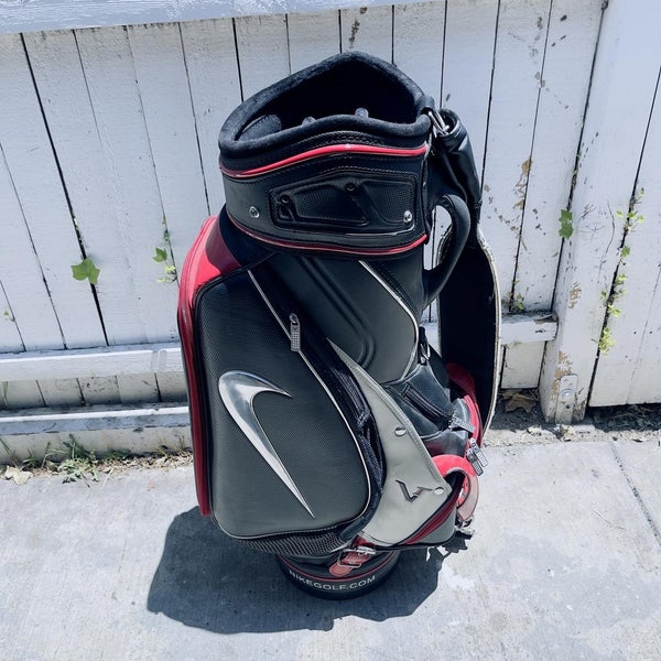 Nike VR Golf Staff Bag Red & Black 6 Way Divider