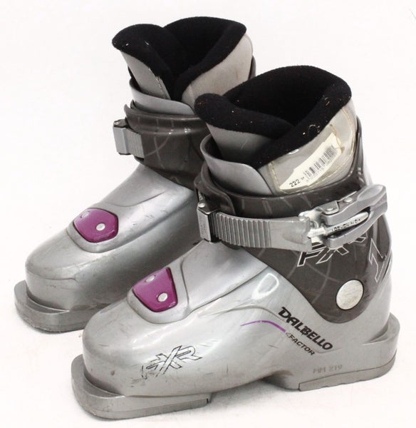 Dalbello FXR 1 Kid's Ski Boots - Size 10.5 / Mondo 16.5 Used
