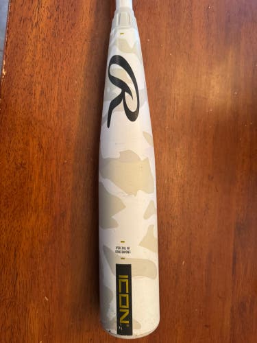 Rawlings Icon Composite USSSA Certified Bat (-10) 17 oz 27" (Used)