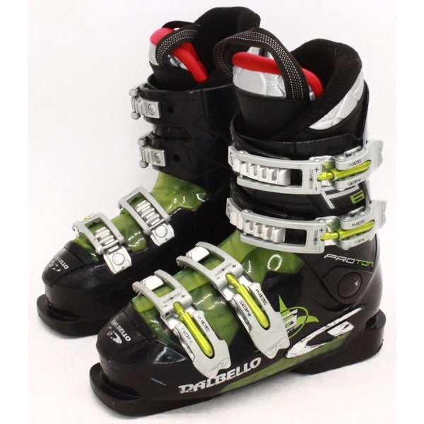 Dalbello Proton P6 Junior Ski Boots - Size 1.5 / Mondo 19.5 Used