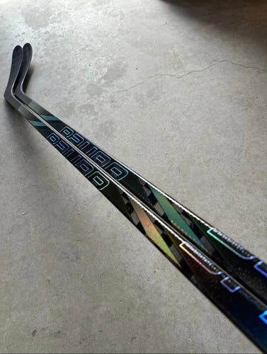 2 PACK P28 87 Flex Senior Bauer Nexus Tracer Right Hand Hockey Stick Pro Stock NHL (New)