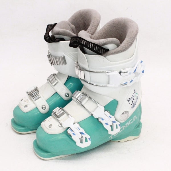 Tecnica Pearl JT3 Junior Ski Boots - Size 2.5 / Mondo 20.5 Used
