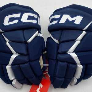 NEW CCM Jetspeed 680 Gloves, Navy/White, 11”