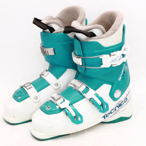 Tecnica Sheeva JT3 Junior Ski Boots - Size 7.5 / Mondo 25.5 Used