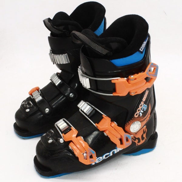 Tecnica JT3 Cochise Kids Ski Boots - Size 2.5 / Mondo 20.5 Used