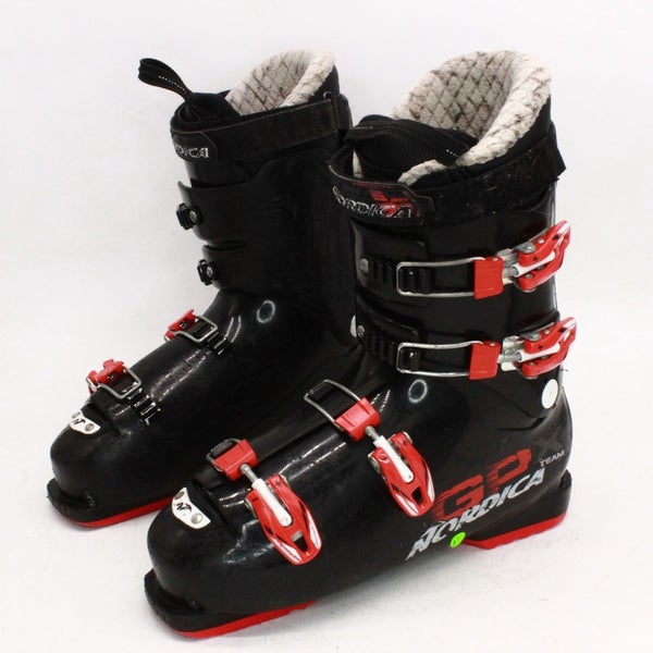 Nordica GP Team X Ski Boots - Size 9.5 / Mondo 27.5 Used