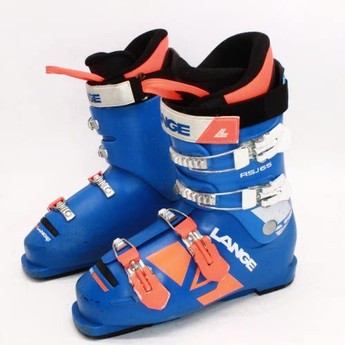 Lange RSJ 65 Juniors Ski Boots - Size 8.5 / Mondo 26.5 Used