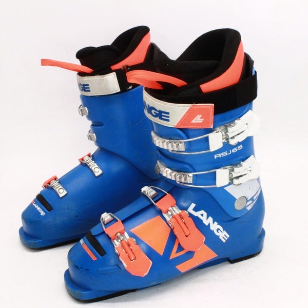Lange RSJ 65 Juniors Ski Boots - Size 8.5 / Mondo 26.5 Used