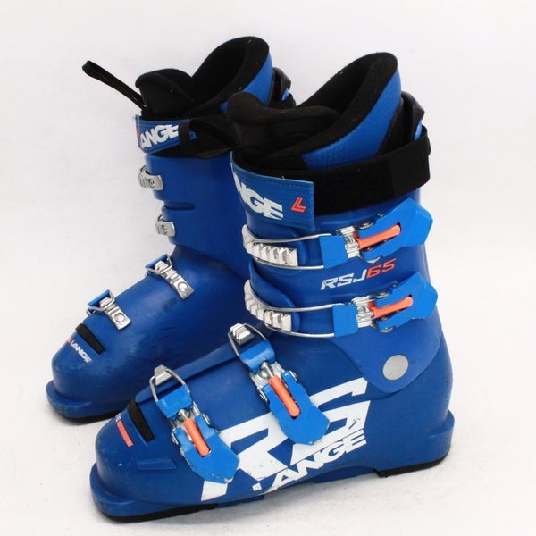 Lange RSJ 65 Junior Ski Boots - Size 6.5 / Mondo 24.5 Used