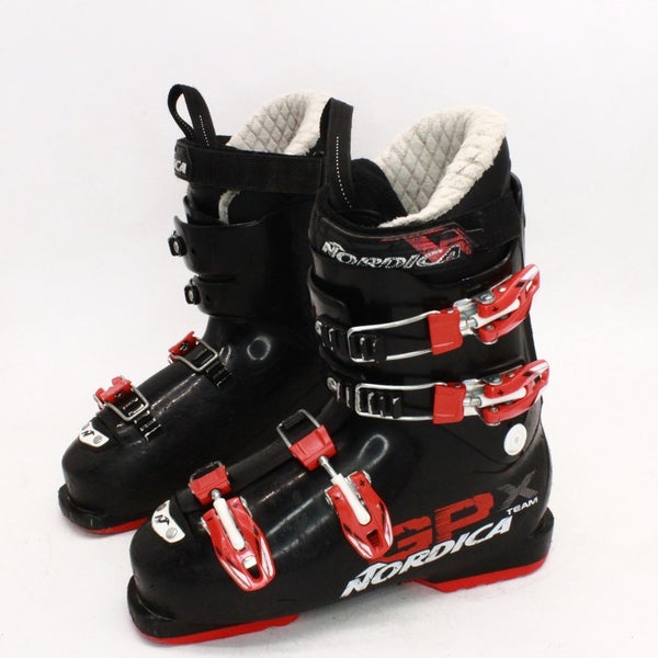 Nordica GPX Team Junior Ski Boots - Size 6.5 / Mondo 24.5 Used