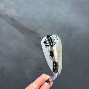 Men's 2021 PXG 8 Iron 0311 xp gen3 Right Handed Stiff Flex Graphite Shaft (Used)