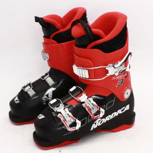 Nordica Speed Machine 3 J Kids Skis Boots - Size 4.5 / Mondo 22.5 Used