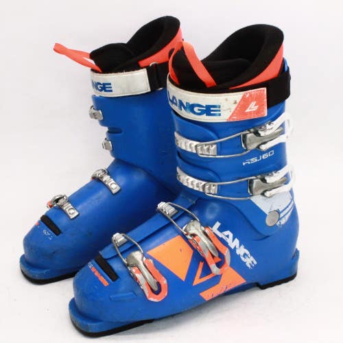 Lange RSJ 60 Junior Ski Boots - Size 8.5 / Mondo 26.5 Used