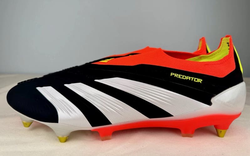 Adidas Predator Elite LL SG Black White Size 8