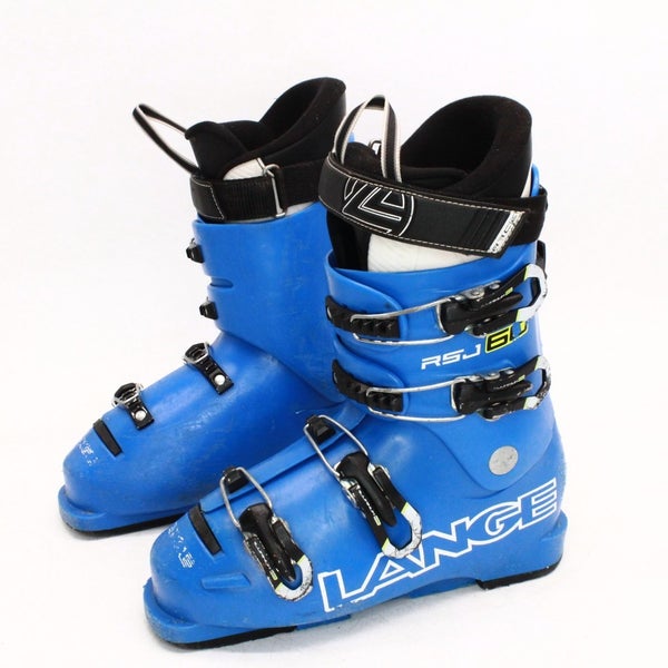 Lange RSJ 60 Junior Ski Boots - Size 6.5 / Mondo 24.5 Used