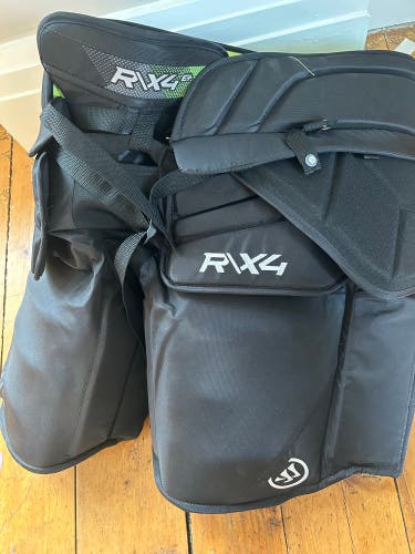 Senior XXL Warrior Ritual x4 e+ Hockey Goalie Pants (Used)