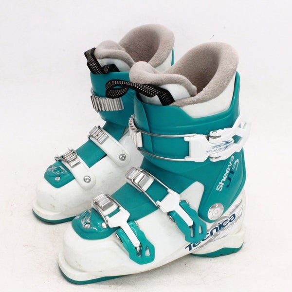 Tecnica Sheeva JT3 Junior Ski Boots - Size 3.5 / Mondo 21.5 Used
