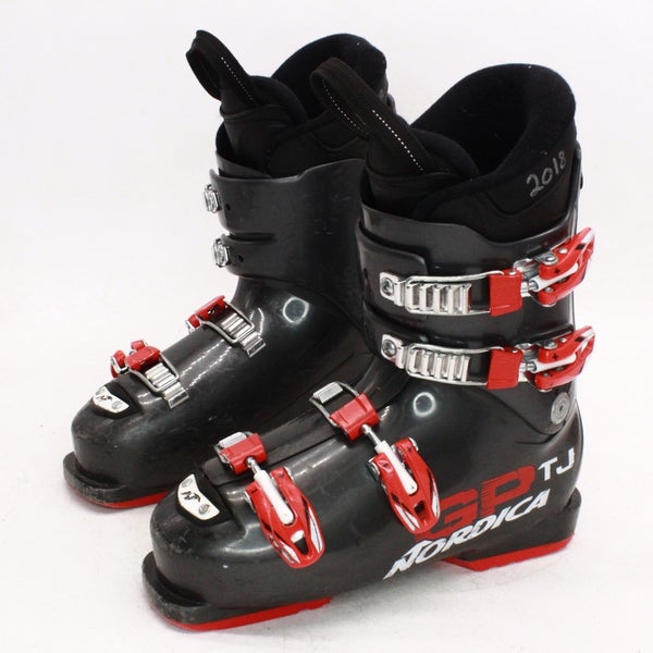 Nordica GP TJ Junior Ski Boots - Size 6.5 / Mondo 24.5 Used