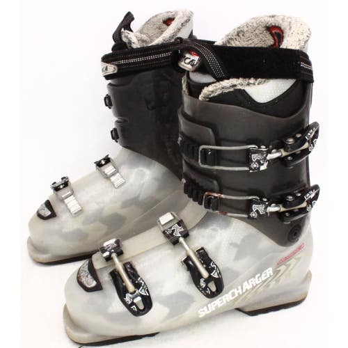Nordica Supercharger Junior Ski Boots - Size 7.5 / Mondo 25.5 Used