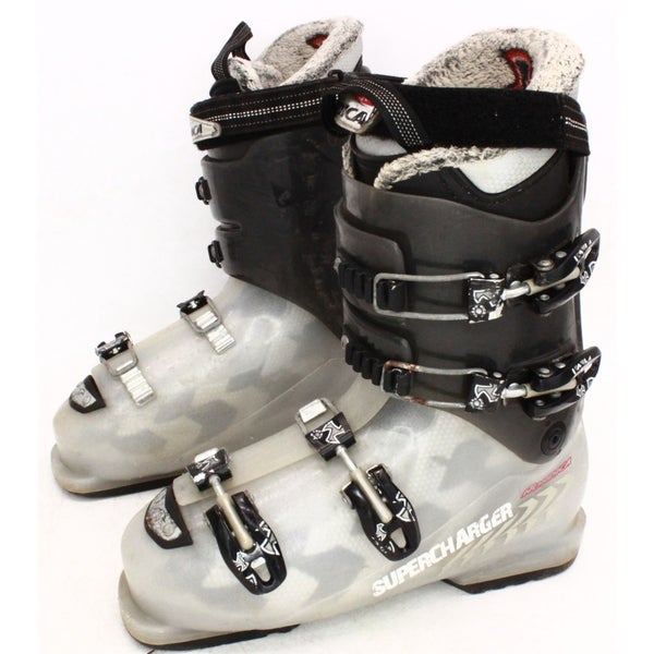 Nordica Supercharger Junior Ski Boots - Size 7.5 / Mondo 25.5 Used