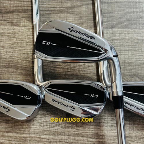Taylormade Qi Iron Set 4-PW / KBS, Stiff Flex (413)