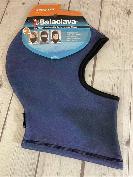 Seirus 2879.63 Youth 3-In-1 Head Face & Neck Fleece Balaclava Sky Purple OSFA