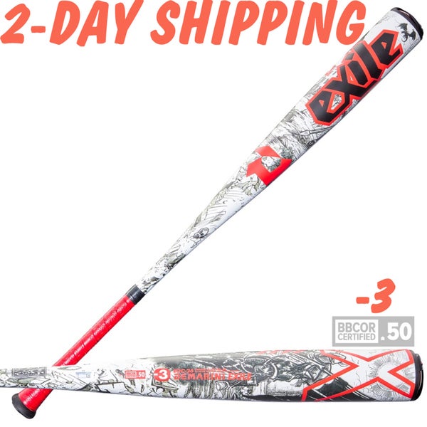 NEW | 2024 DeMarini EXILE 33.5" / 30.5 oz 1-Piece Alloy BBCOR Bat w/EXPANDED WARRANTY | FAST SHIP