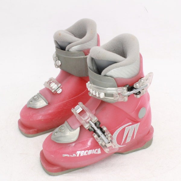 Tecnica RJ Kids Ski Boots - Size 11.5 / Mondo 17.5 Used