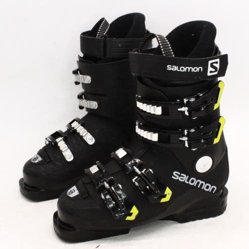 Salomon Max 60T Kids Ski Boots - Size 4.5 / Mondo 22.5 Used