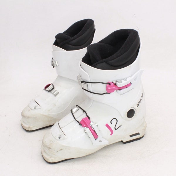 Alpina J2 Junior Ski Boots - Size 1.5 / Mondo 20.5 Used