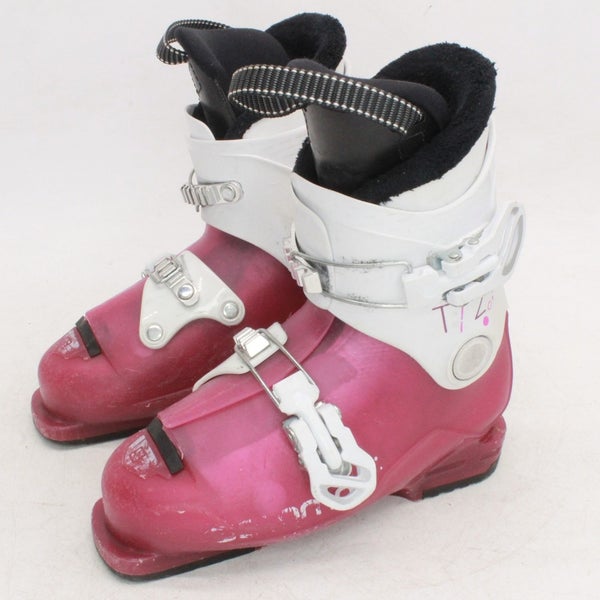Salomon T2 Kids Ski Boots - Size 3 / Mondo 21 Used
