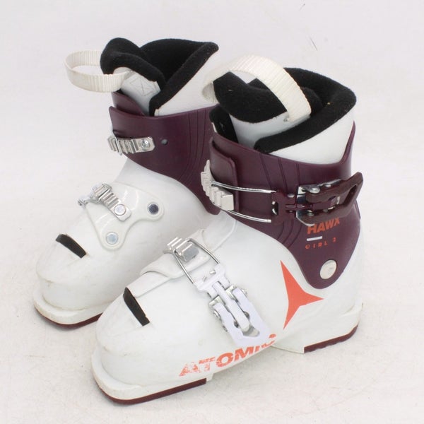 Atomic Hawx Girl 2 Ski Boots - Size 1 / Mondo 19 Used