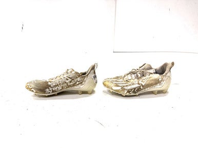 Used Adidas Adult FB Cleats White Senior 8 11860-S000294344