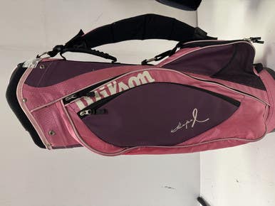 Used Wilson PINK Womens Cart Bag Pink 11860-S000294469
