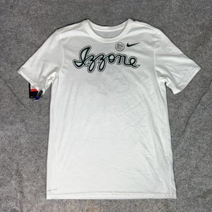 Michigan State Spartans Shirt Mens Large White NCAA Basketball Nike Dri Fit Tee