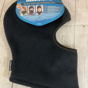 Seirus 2875-00 Youth 3-In-1 Head Face & Neck Warmer Fleece Balaclava Black OSFA