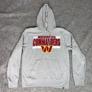 Washington Commanders Hoodie Mens Small Gray NFL Football Pullover Sweatshirt 47