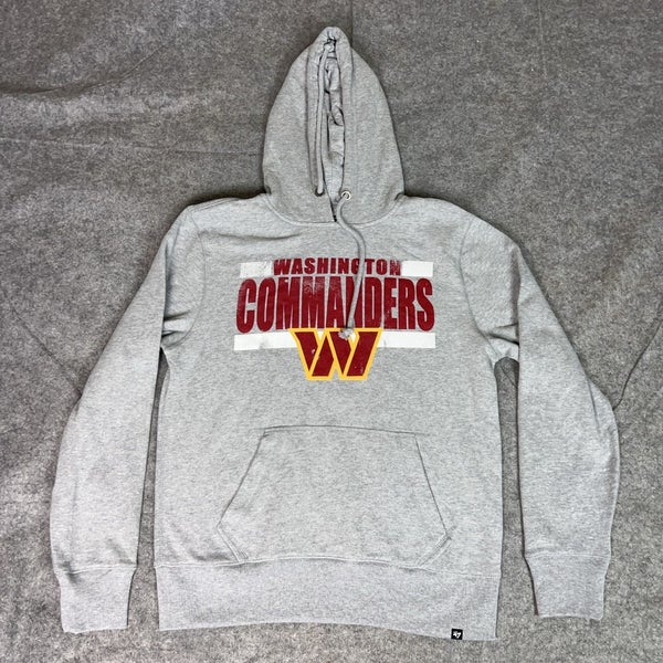Washington Commanders Hoodie Mens Small Gray NFL Football Pullover Sweatshirt 47