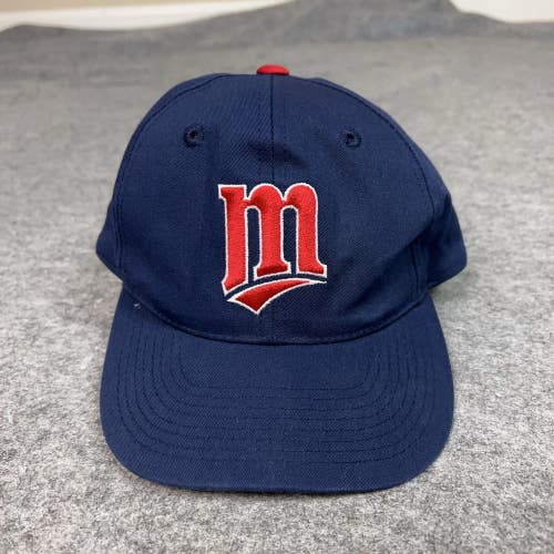 Minnesota Twins Hat Cap Snap Back Small Blue Red MLB Baseball Mens Outdoor Cap