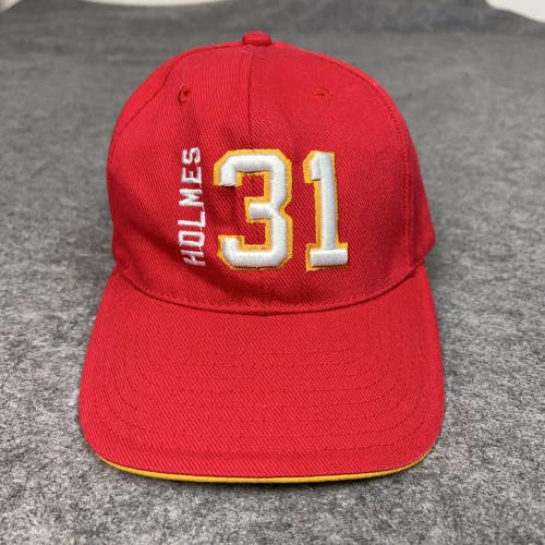 Vintage Kansas City Chiefs Hat Cap Strap Back NFL Football Priest Holmes 31 90s