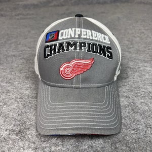 Detroit Red Wings Hat Cap Strap Back Conference Champions NHL Hockey Stanley Cup