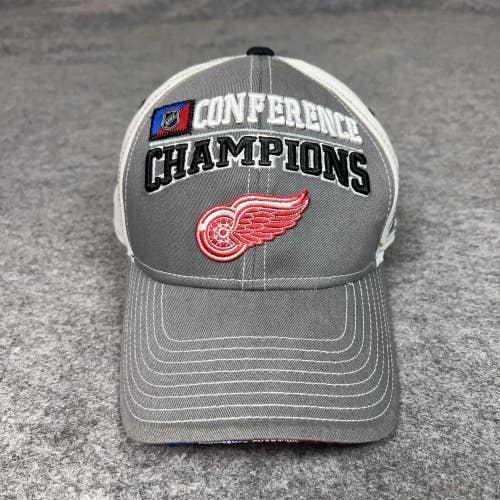 Detroit Red Wings Hat Cap Strap Back Conference Champions NHL Hockey Stanley Cup