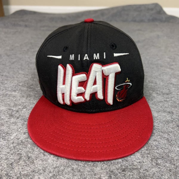 Miami Heat Hat Cap Snap Back Youth NBA Basketball Hardwood Classics New Era
