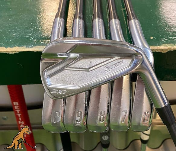 Used Srixon ZX7 Forged Iron Set 5-PW KBS Tour C-Taper Limited Black Stiff Steel