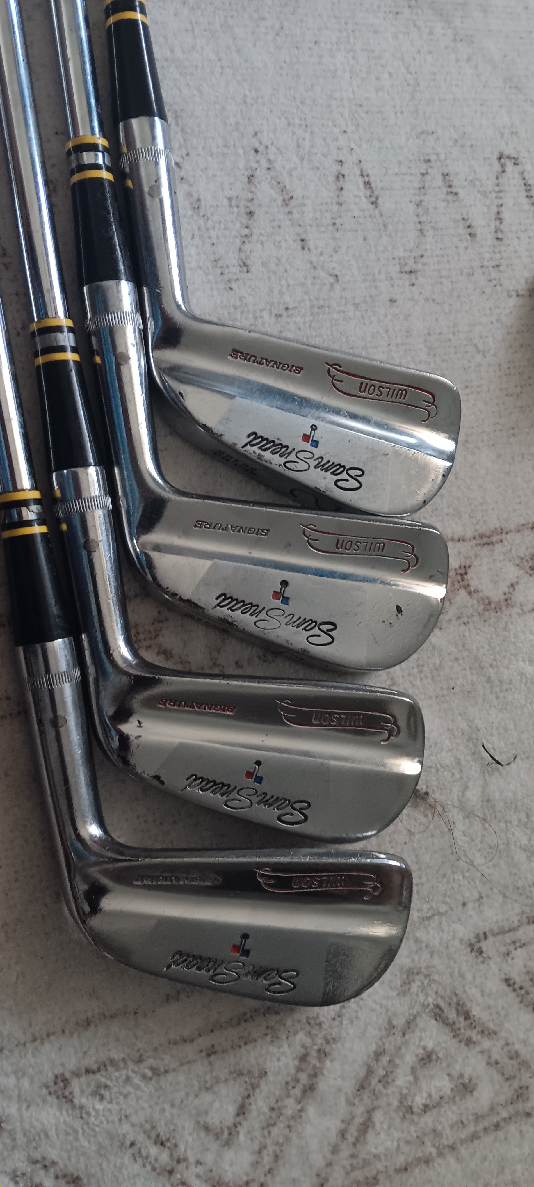 Wilson Sam Snead Blue Ridge 2i-9i Iron Set Blades - RH - True  display picture 1