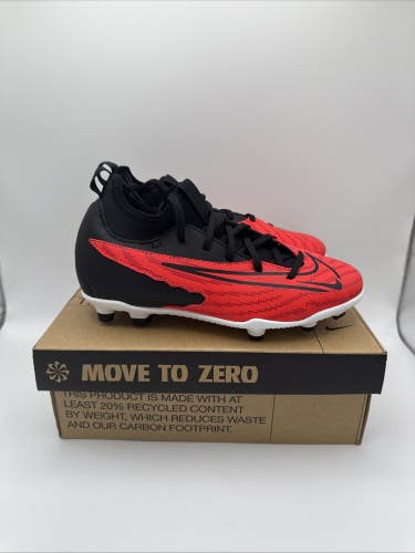 Nike Phantom GX Academy DF FG MG Soccer Cleats Men Size 2.5Y