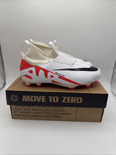 Nike Jr Zoom Superfly 9 Academy FG Size 3.5Y Bright Crimson DJ5623-600 Soccer