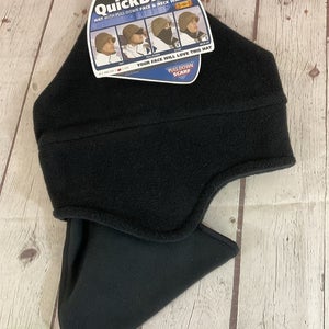 Seirus 2810 QUICKDRAW 3-In-1 Pull-Down Face & Mask Warmer Hat Black S/M