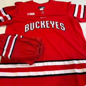 Ohio State Buckeyes Hockey Jersey and Socks